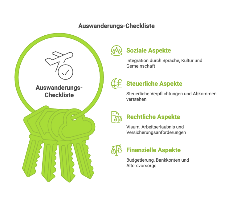 Auswanderungs-Checkliste